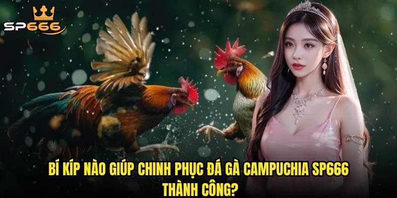 Bí kíp nào giúp chinh phục đá gà Campuchia Sp666 thành công?