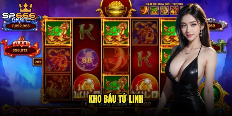 Kho báu tứ linh tại Sp666 có jackpot khổng lồ như quảng cáo? 4 Kho báu tứ linh