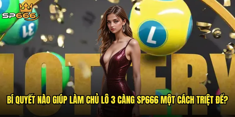 Bí quyết nào giúp làm chủ lô 3 càng Sp666 một cách triệt để?